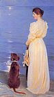 Peder Severin Kroyer Tarde de verano en Skagen 2 painting